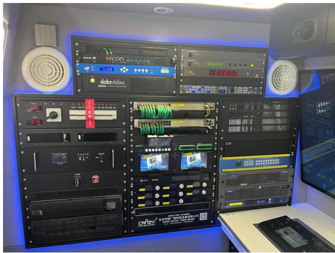HCSTCOM unterstützt den Bau des Converged Media-Übertragungswagens Guangzhou Panyu 7