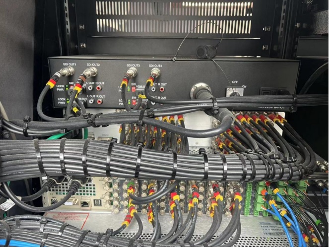 HCSTCOM unterstützt den Bau des Converged Media-Übertragungswagens Guangzhou Panyu 11