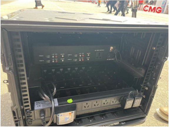 HCSTCOM unterstützt den Bau des Converged Media-Übertragungswagens Guangzhou Panyu 13