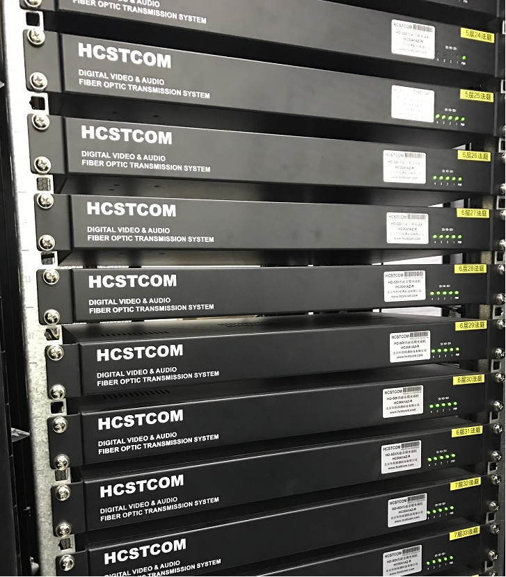 Das optische Multi-Service-Übertragungssystem Beijing HCSTCOM SDI HD wurde erfolgreich eingesetzt 7
